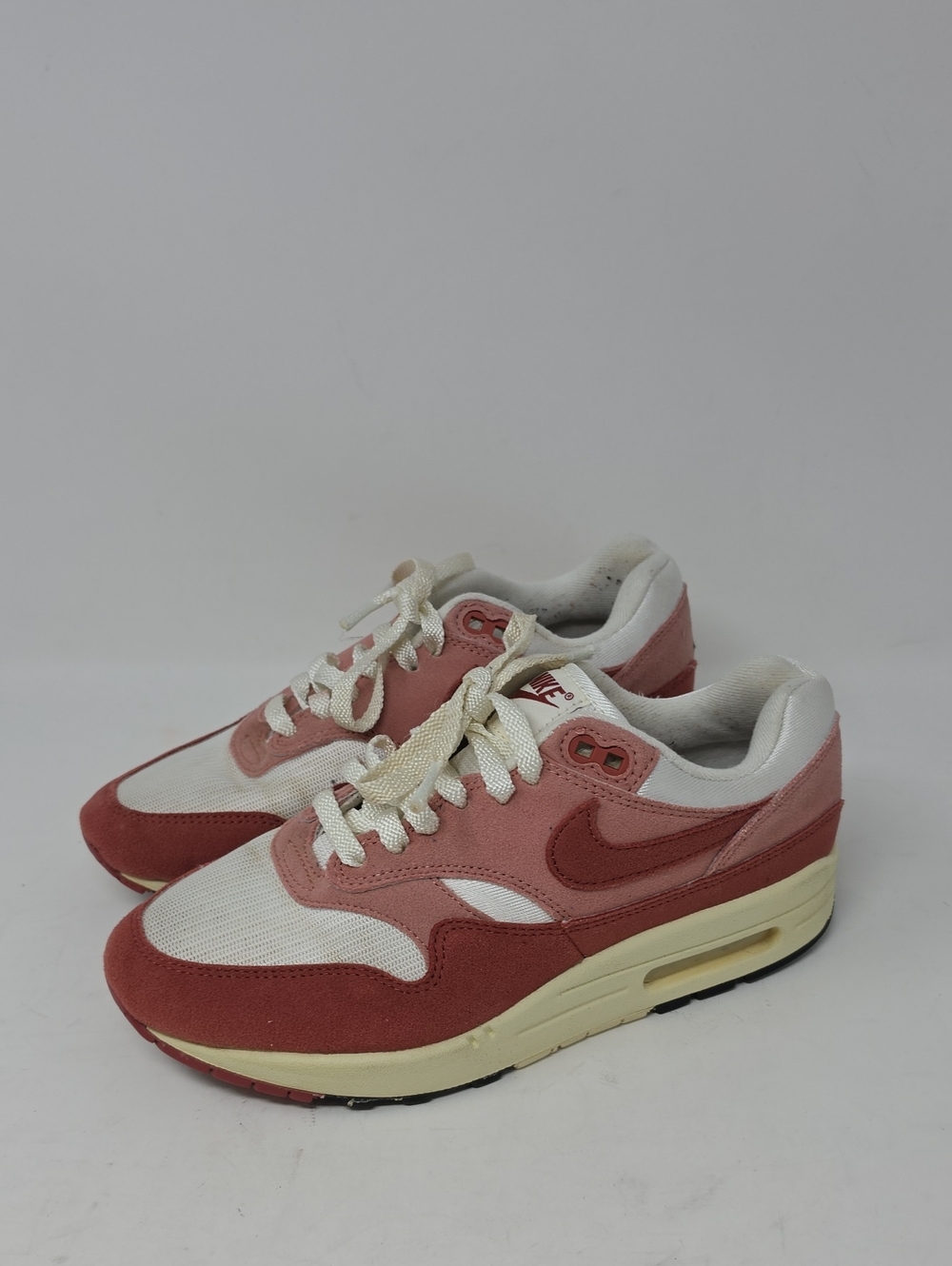 Nike Air Max 1 Women's Sail-Red Stardust DZ2628-103 Size 7.5